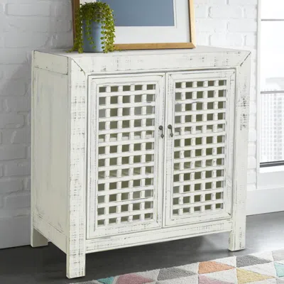 Steve Silver Rio Accent Cabinet White