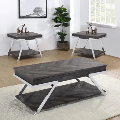 Steve Silver Roma 3pc Occasional Table Set