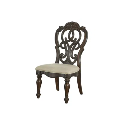 Steve Silver Royale Side Chair - Set Of 2 In Brown