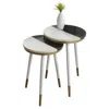Steve Silver Taj 2 Pk Round Side Table In Multi