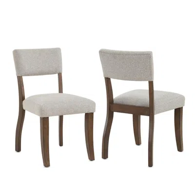 Steve Silver Wade Side Chair In Brown