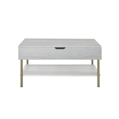 Steve Silver Whitman Lift Top Cocktail Table In White