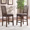 Steve Silver Yorktown Counter Chair In Brown