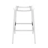 Steve Silver Zena Backless Bar Stool W/acrylic Seat Set Of Two