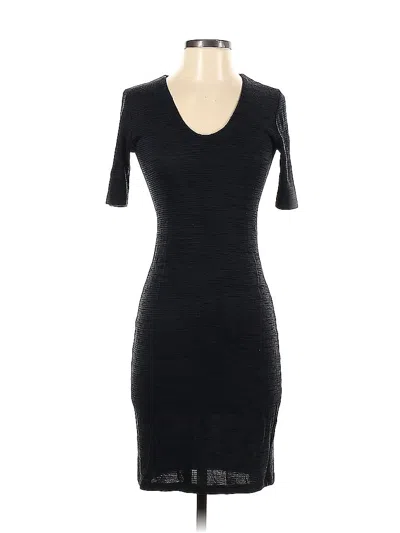 Pre-owned Steven Alan Casual Dress In Black