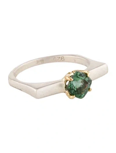Pre-owned Steven Battelle Tourmaline Cocktail Ring In Multi