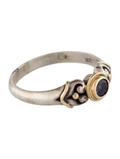 Pre-owned Steven Battelle Tourmaline Cocktail Ring In Multi