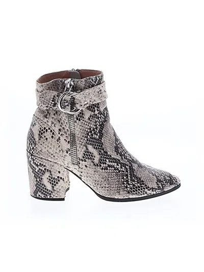 Pre-owned Steven By Steve Madden Ankle Boots In Black