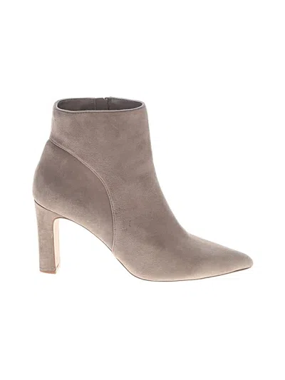 Pre-owned Steven By Steve Madden Ankle Boots In Gray