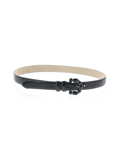 Pre-owned Steven By Steve Madden Belt In Black