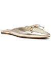Steven By Steve Madden Callandra Flat Mule In Gold
