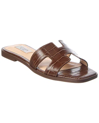 Steven By Steve Madden Eadie Sandal In Brown