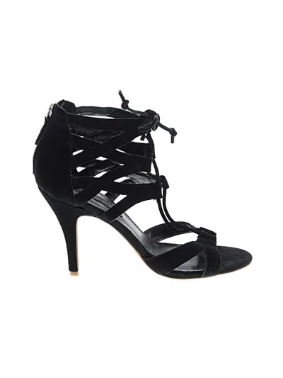 Pre-owned Steven By Steve Madden Heels In Black