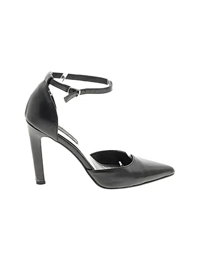 Pre-owned Steven By Steve Madden Heels In Black