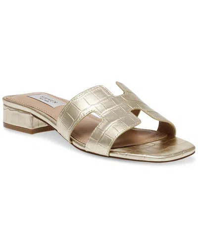 Steven By Steve Madden Hutchy Sandal In Gold