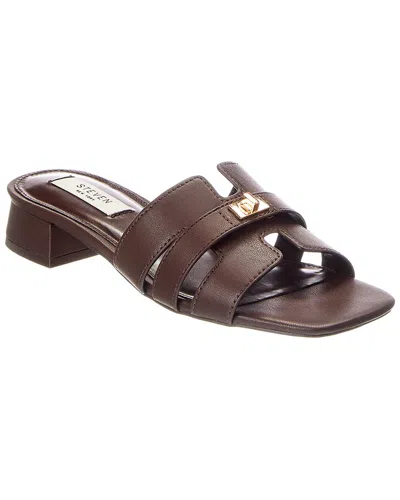 Steven By Steve Madden Laurin Sandal In Burgundy