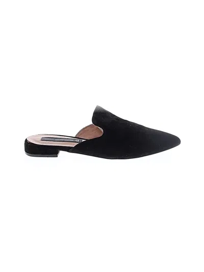 Pre-owned Steven By Steve Madden Mule/clog In Black