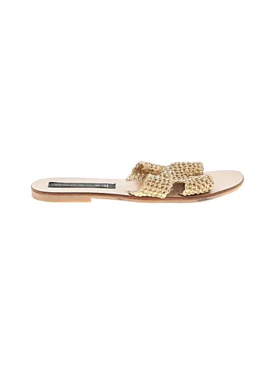 Pre-owned Steven By Steve Madden Sandals In Gold