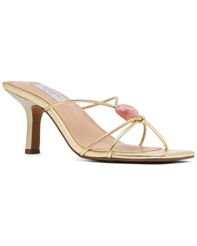Steven By Steve Madden Tish Dress Sandal In Gold
