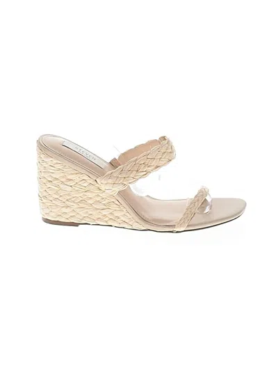 Pre-owned Steven By Steve Madden Wedges In Ivory