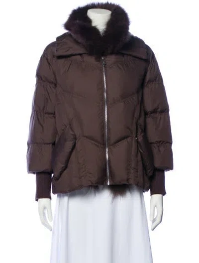 Pre-owned Steven Dann Utility Jacket W/ Tags In Brown