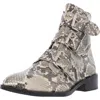 Steven Harmon Womens Strappy Synthetic Ankle Boots In Multi