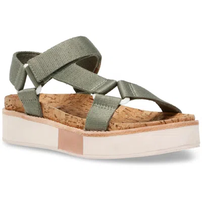 Steven New York Belmar Womens Open Toe Ankle Strap Heels In Green