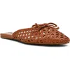 Steven New York Calandra Mule In Cognac