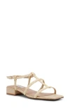 Steven New York Hapi Caged Sandal In Natural