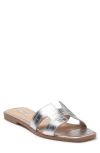 Steven New York Harlien Slide Sandal In Silver