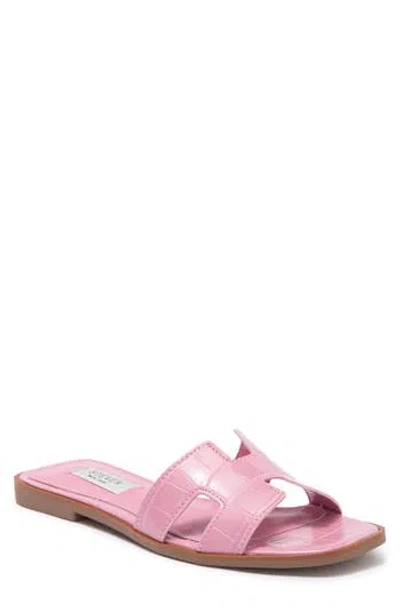 Steven New York Harlien Slide Sandal In Pink