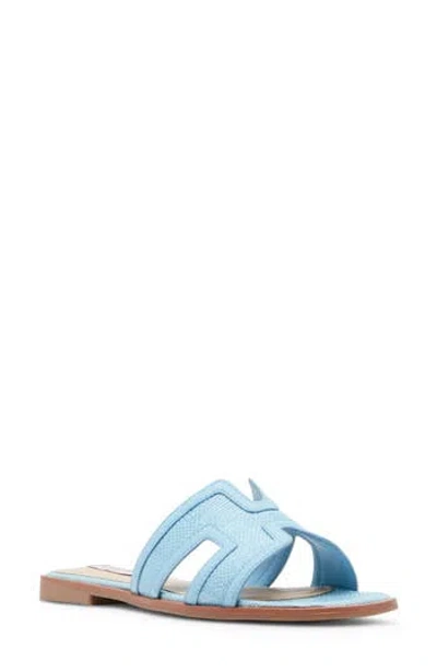 Steven New York Harlien Slide Sandal In Blue