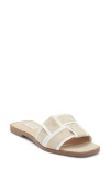 Steven New York Haya Slide Sandal In White