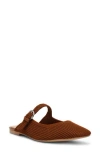 Steven New York Ingrid Mary Jane Mule In Cognac
