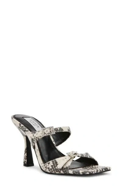 Steven New York Lanie Sandal In Ivory Multi