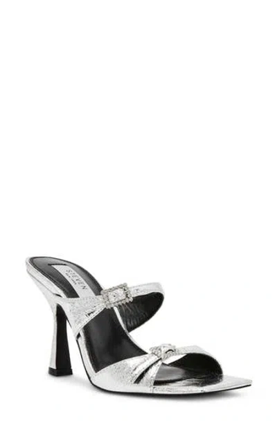 Steven New York Lanie Sandal In Silver
