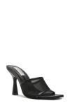 Steven New York Lydia Mesh Sandal In Black