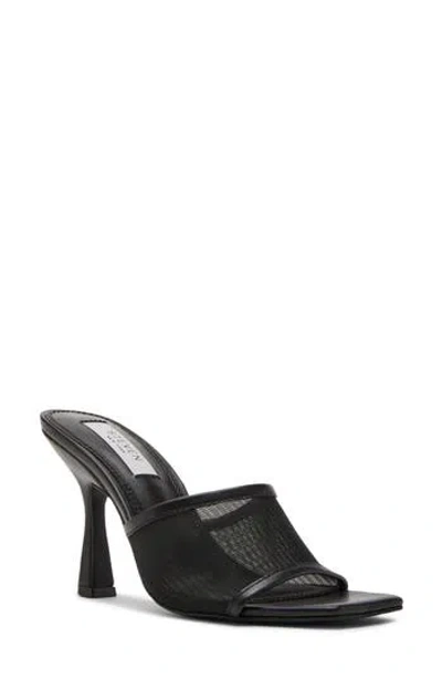 Steven New York Lydia Mesh Sandal In Black