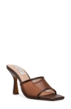 Steven New York Lydia Mesh Sandal In Brown