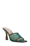 Steven New York Lydia Mesh Sandal In Green