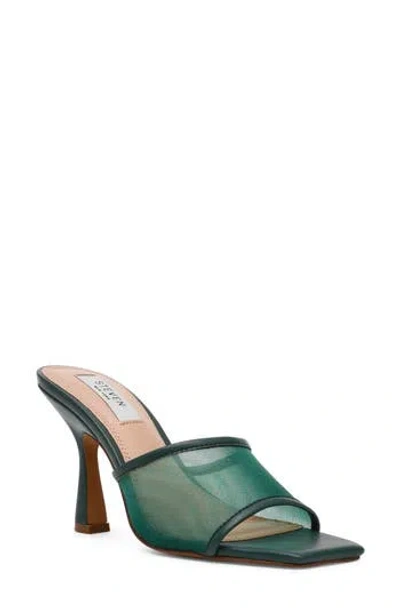 Steven New York Lydia Mesh Sandal In Green
