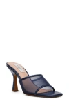 Steven New York Lydia Mesh Sandal In Navy