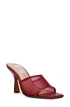 Steven New York Lydia Mesh Sandal In Red
