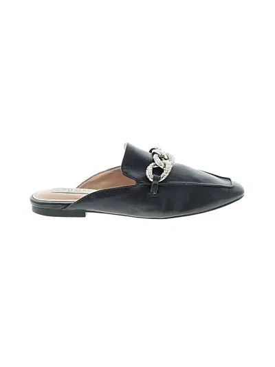 Pre-owned Steven New York Mule/clog In Black