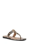 Steven New York Pava Sandal In Natural Multi