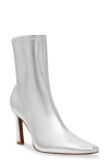 Steven New York Sally Pointed Toe Boot In Silver