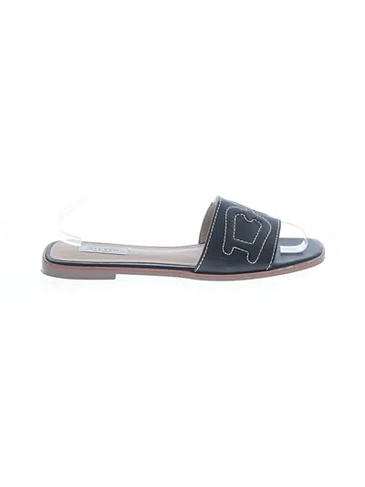 Pre-owned Steven New York Sandals In Black
