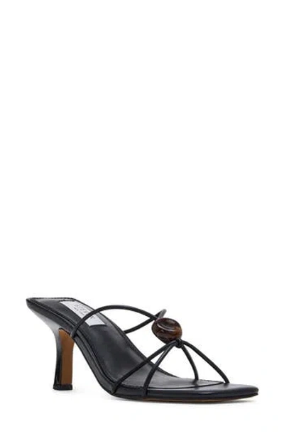 Steven New York Tish Slide Sandal In Black
