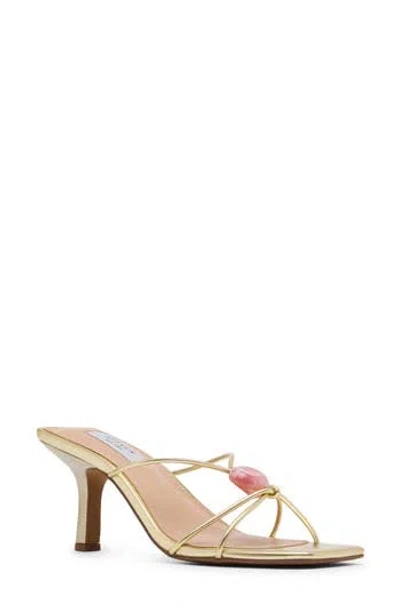 Steven New York Tish Slide Sandal In White