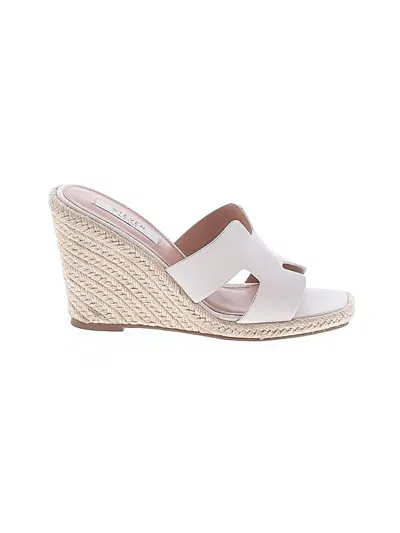 Pre-owned Steven New York Wedges In Ivory